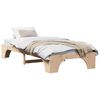 vidaXL Cadre de lit Naturel 100 x 200 cm Pin massif