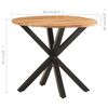 vidaXL Table d'appoint 68x68x56 cm Bois d'acacia massif