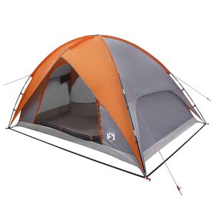 vidaXL Tente de camping avec un abri imperm&eacute;able 4 personne