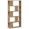 vidaXL Biblioth&egrave;que 5 niveaux ch&ecirc;ne artisanal bois ing&eacute;nierie