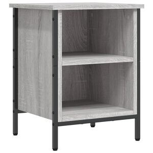 vidaXL Cabinet &agrave; chaussures Sonoma gris