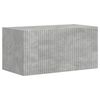 vidaXL Meuble TV mural 2 pcs B&eacute;ton 60 x 31 x 29.5 cm Bois d'ing&eacute;nierie