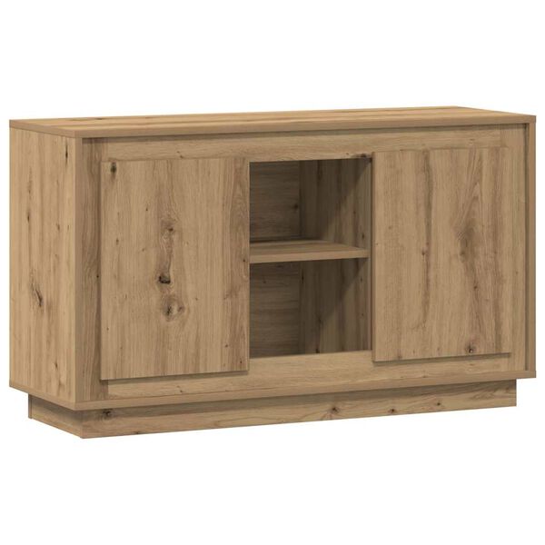 vidaXL Buffet ch&ecirc;ne artisanal 102x35x60 cm bois d'ing&eacute;nierie