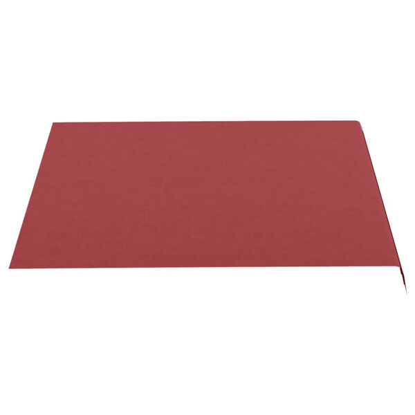 vidaXL Tissu de remplacement pour auvent Bordeaux rouge 3x2,5 m