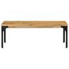 vidaXL Table basse 100x55x35 cm bois de manguier massif