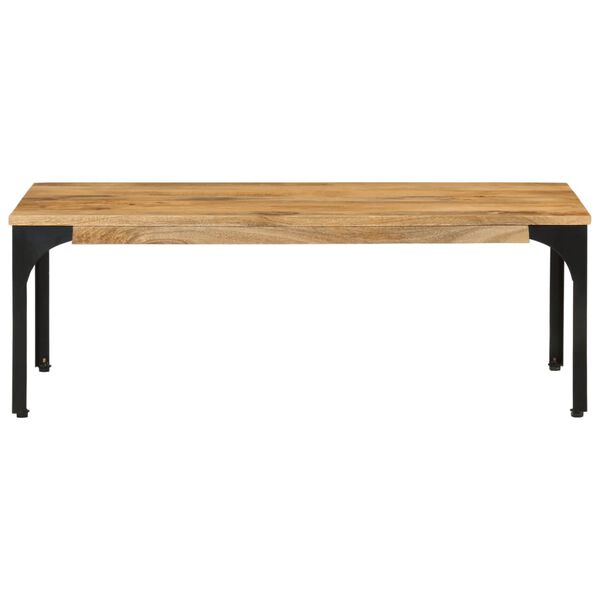 vidaXL Table basse 100x55x35 cm bois de manguier massif
