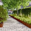 vidaXL Bordures de pelouse 10 pcs 20x103 cm acier corten flexible