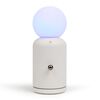 Livoo Lampe d'ambiance et chargeur sans fil 2 en 1 10 W Blanc