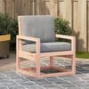 vidaXL Chaise de jardin 57,5x63x76 cm bois massif de douglas