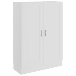 vidaXL Biblioth&egrave;que Blanc 82,5x30,5x115 cm Bois d'ing&eacute;nierie