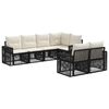 vidaXL Ensemble de canap&eacute; de jardin 7 pc 7-Nombre de places