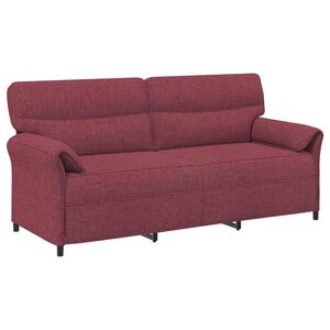 vidaXL Canap&eacute; 100% polyester, cadre en m&eacute;tal, MDF, Contreplaqu&eacute;