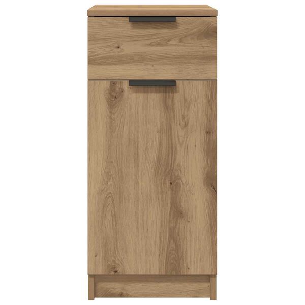 vidaXL Armoire de bureau chêne artisanal 33x50x75 cm bois d'ingénierie