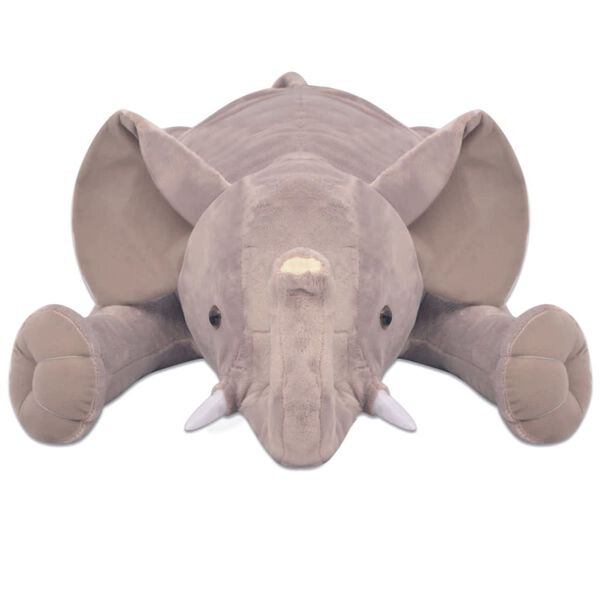 vidaXL Éléphant jouet en peluche XXL 95 cm