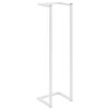 vidaXL Porte-serviette Blanc 25x20x95 cm Acier