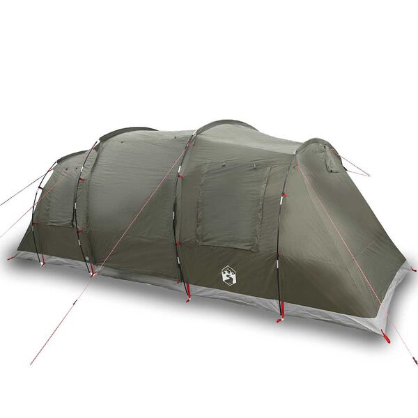 vidaXL Tente familiale tunnel 6 personnes vert olive imperméable