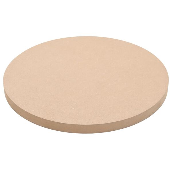 vidaXL Dessus de table Rond MDF 300 x 18 mm