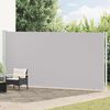 vidaXL Auvent lat&eacute;ral r&eacute;tractable de patio 200x600 cm Gris