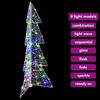 vidaXL Sapin de No&euml;l avec 100 LED Multicolore 120 cm Acrylique