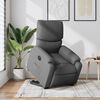 vidaXL Fauteuil inclinable &eacute;lectrique gris fonc&eacute; tissu