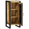 vidaXL Cabinet de salle de bain Marron Bois de manguier massif