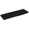 vidaXL &Eacute;tag&egrave;re murale marron fonc&eacute; 60x20x2 cm bois ch&ecirc;ne massif trait&eacute;