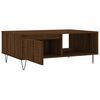 vidaXL Table basse ch&ecirc;ne marron 90x60x35 cm bois d'ing&eacute;nierie