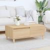 vidaXL Table basse Ch&ecirc;ne sonoma 90x50x36,5 cm Bois d'ing&eacute;nierie