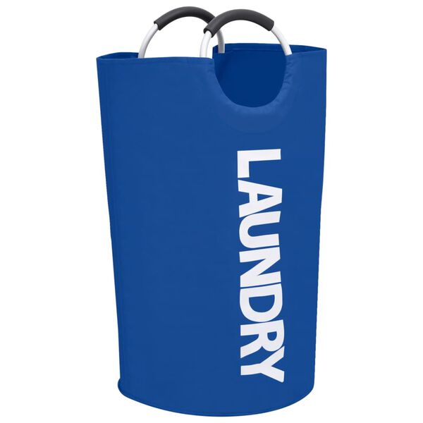 vidaXL Trieuse &agrave; linge Bleu