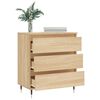vidaXL Buffet Chêne sonoma 60x35x70 cm Bois d'ingénierie