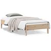 vidaXL Cadre de lit sans matelas 100x200 cm bois massif de pin