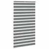 vidaXL Store z&egrave;bre gris fonc&eacute; largeur du tissu 130,9 cm polyester