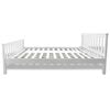 vidaXL Lit avec matelas Bois de pin massif 140 x 200 cm