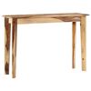 vidaXL Table console 110x35x76 cm Bois de Sesham solide