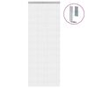 vidaXL Moustiquaire de porte &agrave; cha&icirc;ne 80x212 cm aluminium