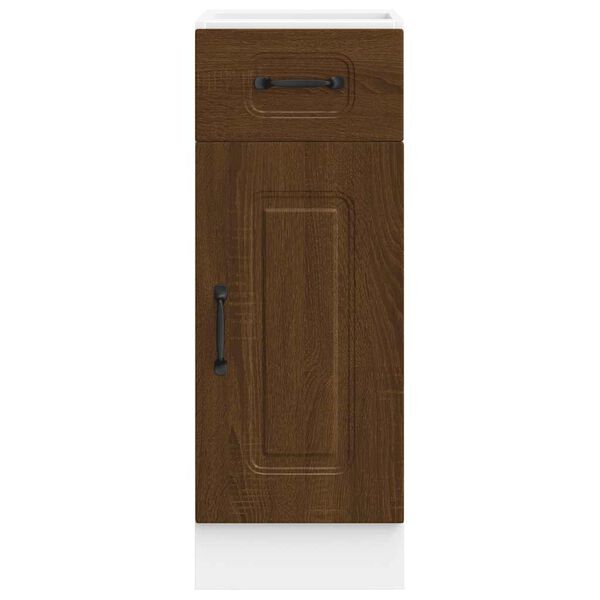 vidaXL Armoire de cuisine Kalmar chêne marron bois d'ingénierie