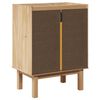 vidaXL Meuble de lavabo de salle de bain OTTA 59x40x80 cm bois massif