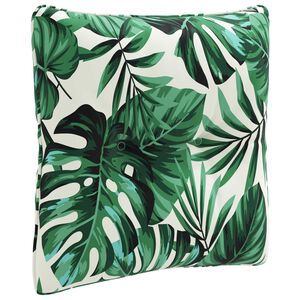 vidaXL Coussin de dos PUTTEN 100 % polyester Motif feuilles