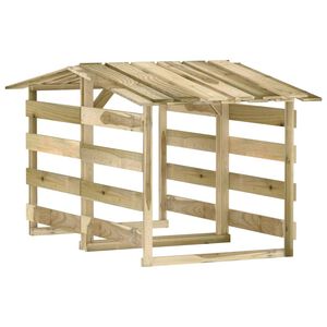 vidaXL Pergolas avec toits 2 pcs 100x90x100 cm Bois de pin impr&eacute;gn&eacute;