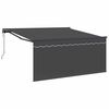 vidaXL Auvent r&eacute;tractable Anthracite 350 x 250 cm