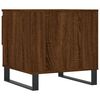 vidaXL Tables basses 2 pcs ch&ecirc;ne marron 50x46x50 cm bois d'ing&eacute;nierie