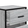 vidaXL Tables de chevet 2 pcs sonoma gris 40x31x50 cm bois ingénierie