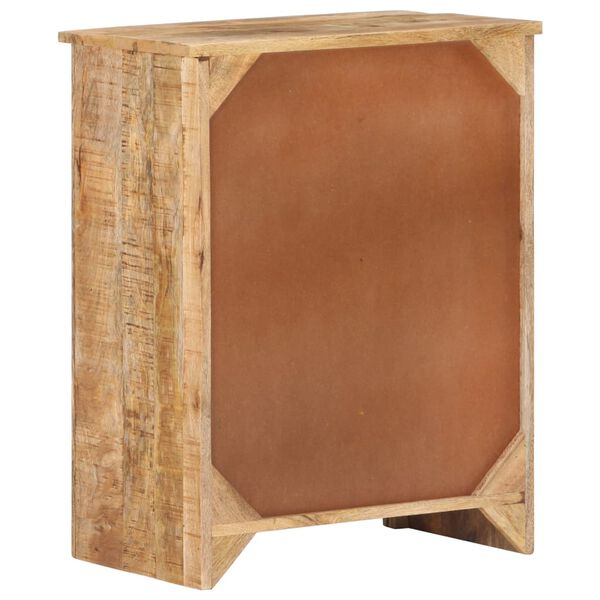vidaXL Buffet 59x35x75 cm Bois de manguier brut