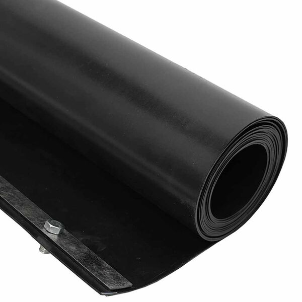 vidaXL Barri&egrave;re anti-racines Noir 1 x 5 m Poly&eacute;thyl&egrave;ne