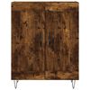 vidaXL Buffet ch&ecirc;ne fum&eacute; 69,5x34x90 cm bois d'ing&eacute;nierie
