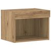 vidaXL Ensemble meuble TV 40 x 30 x 30 cm Ch&ecirc;ne artisanal