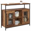 vidaXL Buffet Bois Ancien 100 x 35 x 80 cm Bois d'ing&eacute;nierie