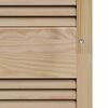 vidaXL Porte de Cabinet Naturel 140.5 x 2 x 59.5 cm Bois de pin massif