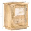 vidaXL Table de chevet 40x30x46 cm Bois de manguier massif
