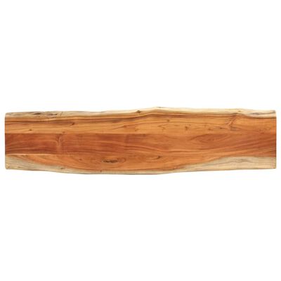 vidaXL Dessus de table 160x40x3,8 cm rectangulaire bois massif acacia